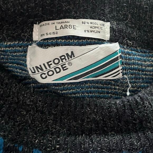 Uniform Code EUC Vintage Grandpa Sweater - Picture 5 of 5